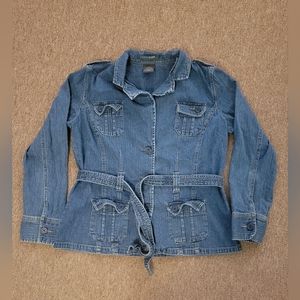 *LAST CHANCE* FRENCH CUFF JEAN JACKET